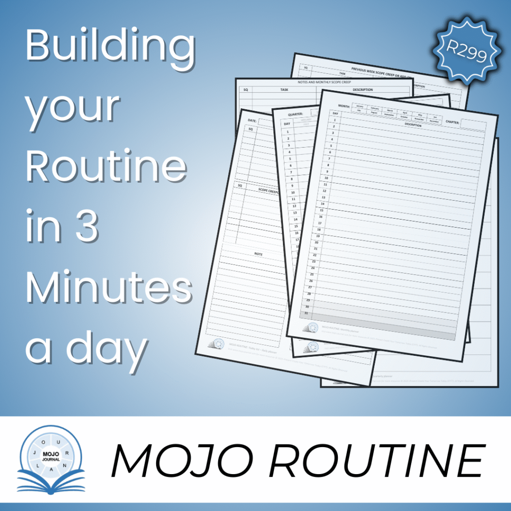 MOJO-JOURNAL Morning Routine